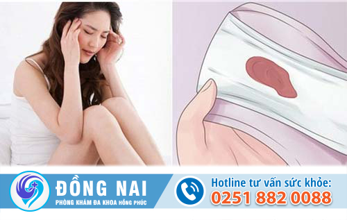 Âm đạo ra máu có màu