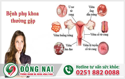 Các bệnh phụ khoa thường gặp ở nữ giới