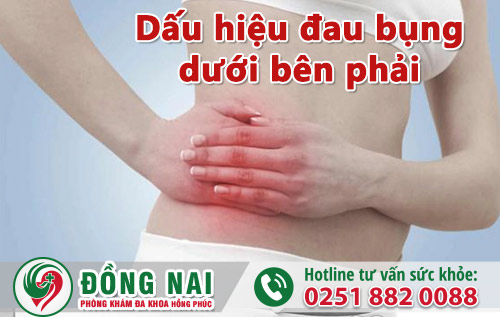 Bị đau bụng dưới bên phải có nguy hiểm không?