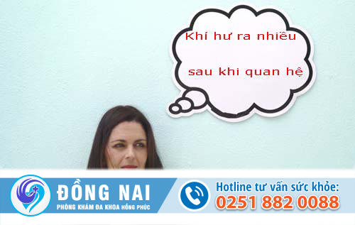 Dịch âm đạo ra nhiều sau khi quan hệ tình dục là vì sao?