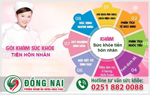 Khám và kiểm tra sức khỏe tiền hôn nhân