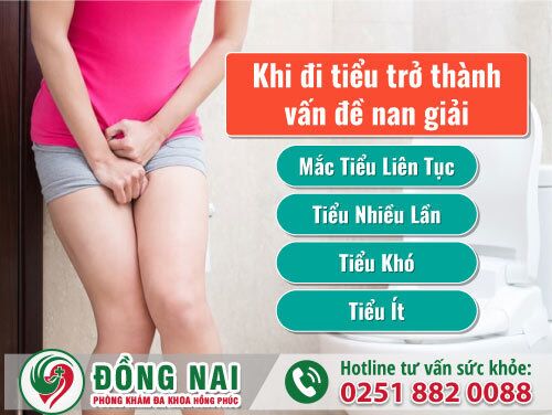 Nguyên nhân gây mắc tiểu nhưng không tiểu được ở nữ giới