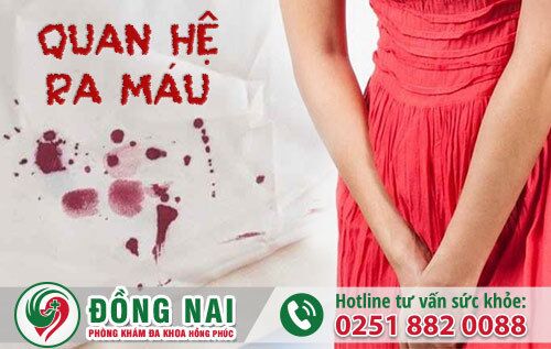 Quan hệ ra nhiều máu thì có sao không?