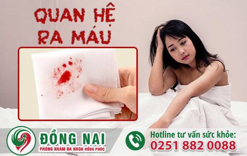 Quan hệ ra máu ở nữ giới là dấu hiệu nguy hiểm