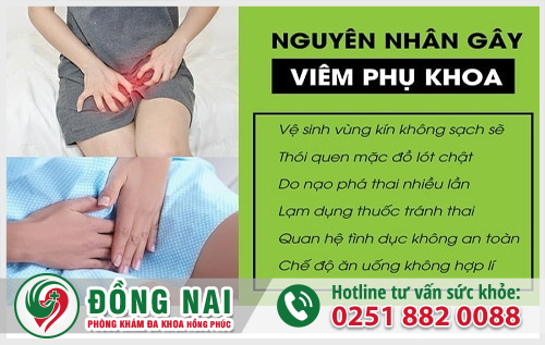 Nguyên nhân phổ biến gây bệnh viêm phụ khoa