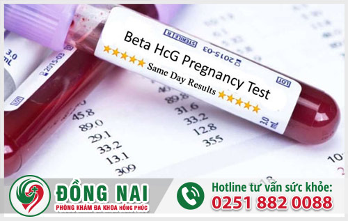 Xét nghiệm có thai bằng xét nghiệm máu